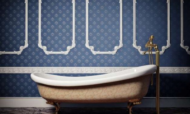 Gestaltung der Wände im Badezimmer