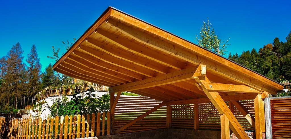 Carport aus Holz - eine Alternative fuer Garage