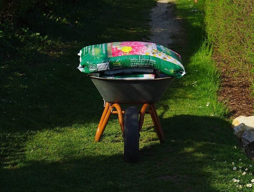 Vorbereitung des Gartens für den Frühling